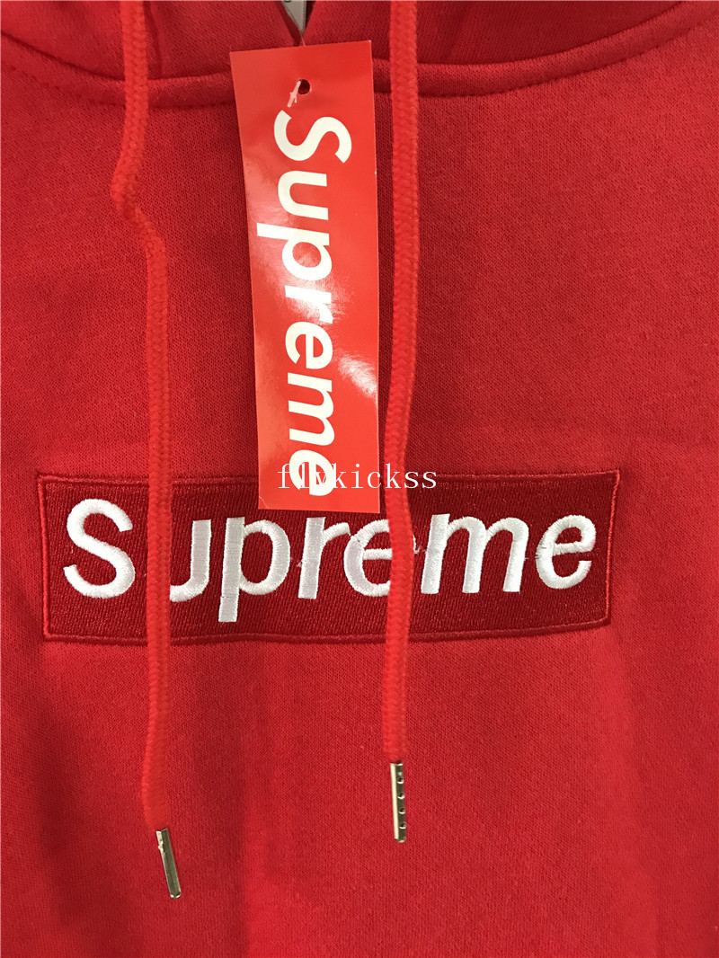 Red Supreme Hoodie